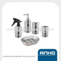 Professional design stainless steel bathroom set (5pcs)